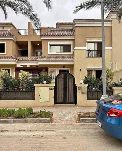Townhouse villa for sale in installments over 15 years in Talala Compound, New Heliopolis, near Shorouk City.