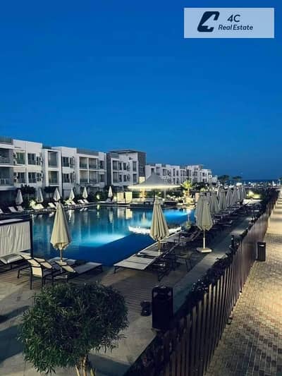 Per monthly 68,000 own a fully finished chalet with garden with acs lagoon view and installments till 10 years in Aroma Residence Ain Sokhna