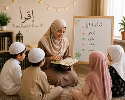 معلمة قرآن بالتجويد