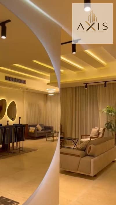 Luxury Furnished Standalone Villa for rent with Private Pool at an amazing price, 350 SQM, in Allegria - Beverly Hills Compound el sheikh zayed