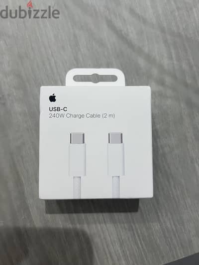 Apple 240W USB-C Charge Cable — 2m | Brand New Apple 240W USB-C Charge Cable — 2m | Brand New