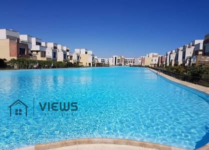 Standalone villa for sale 395M direct lagoon view prime location Marassi