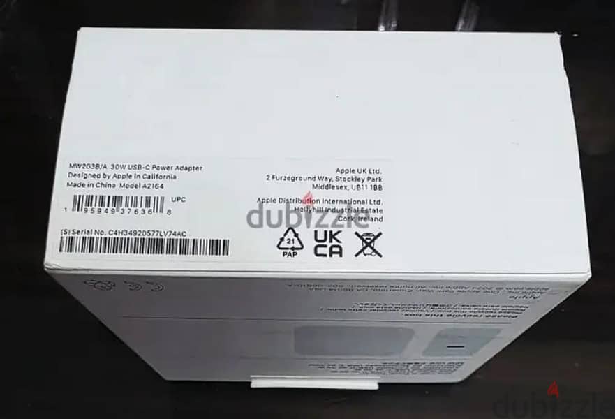 Apple Adapter 30 Watt Orginal 1