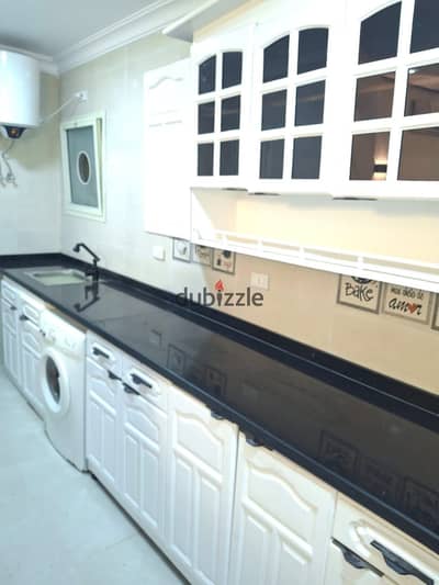 Furnished apartment for rent in Al Rehab, prime location near the market and banks, super lux finishing