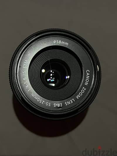 Canon 55-250 is stm very good condition