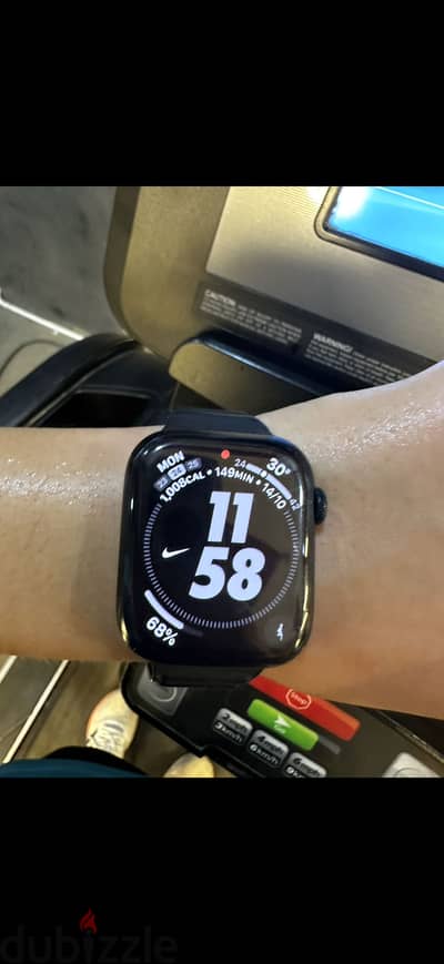 apple watch series 7 black 45 mm