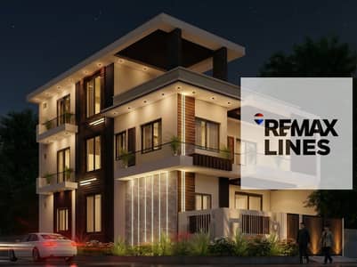 Twin House 270م بفيو أمامي مميز في Ravie R8 | مساحة كبيرة للعائلة على المحور المركزي وقرب الحي الدبلوماسي