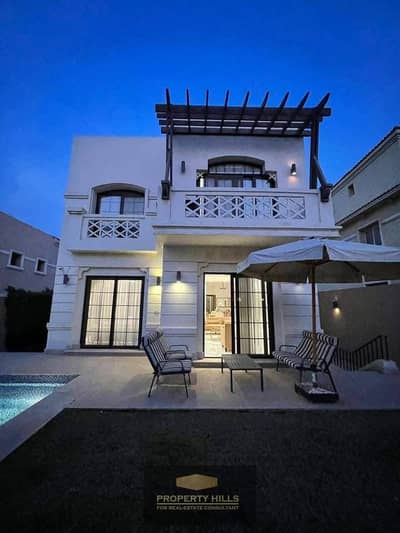Panoramic villa on the sea next to Marassi, Amwaj and Stella, Sidi Abdel Rahman, North Coast