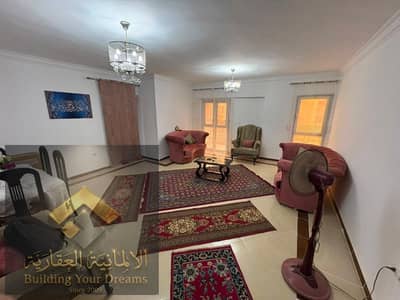 Apartment for rent furnished air-conditioned 115m in Compound Sakan Misr Land of Exhibitions next to Compound Jannah