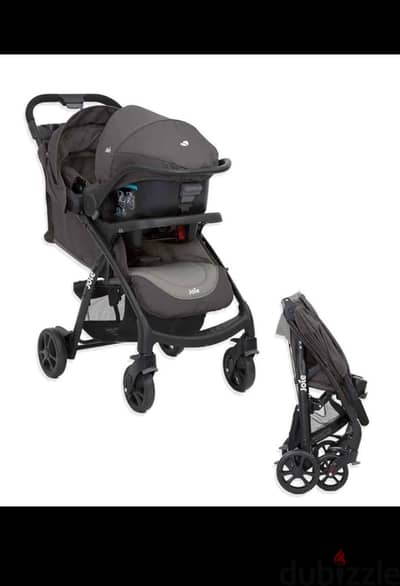 joie Muze LX stroller + carseat for babies