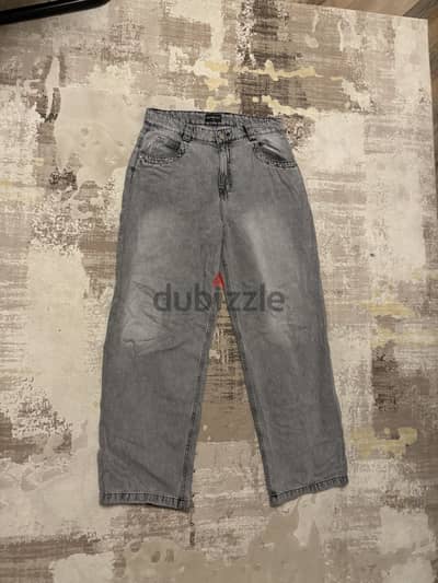 Cielo Navy Jeans & Deckedout Grey Baggy Jeans