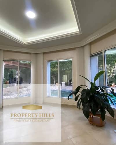 Ready to move villa with private pool in elshrouk city