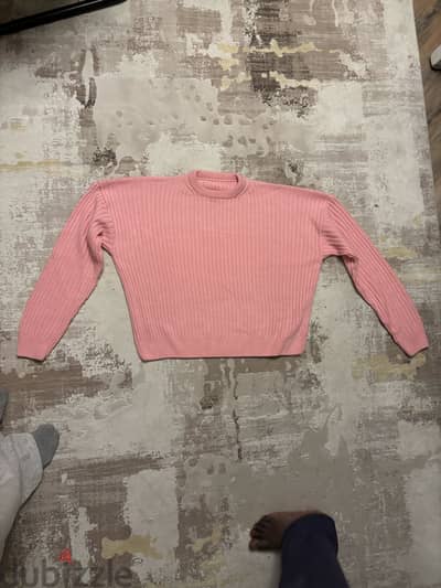Knitted Crewneck - pink