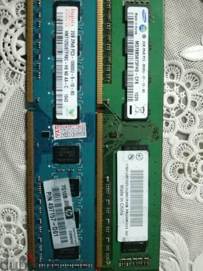 RAM DDR3 2X2G