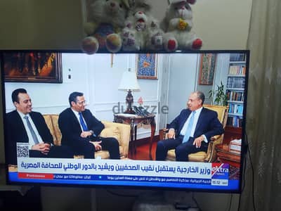 شاشه 49بوصة استعمال خفيف بنل الجي مغير طقم الليدات في الشركة