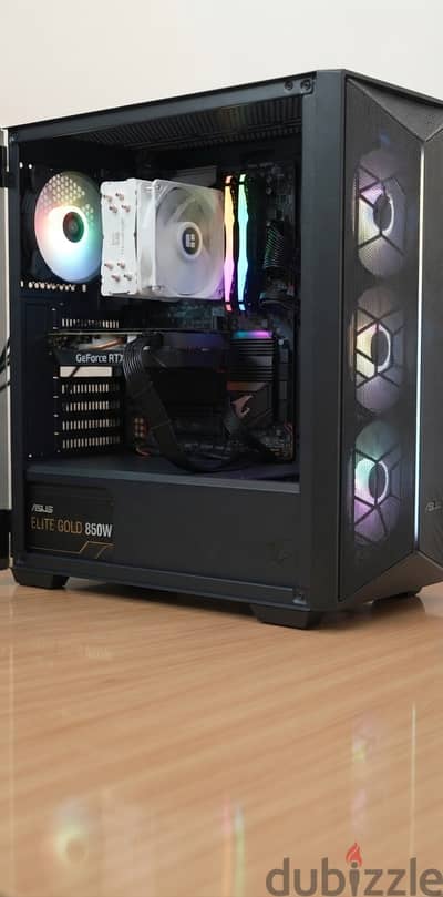 Gaming pc with ryzen 7 9700x 32gb ram 1tb ssd m. 2 RTX 5060 TI