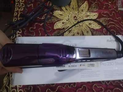 بيبيليس مكواة الشعر بالبخار   مكواة الشعر بالبخار BaByliss iPro بي