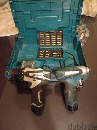 طقم ماكيتا Makita أصلي Drill and impact