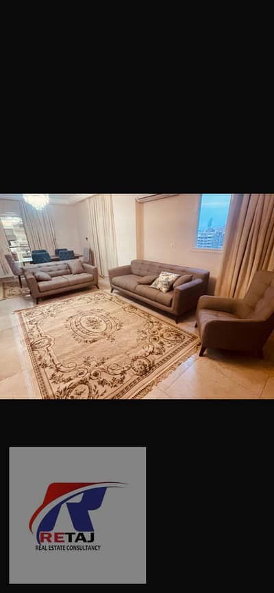 220 SQM Fully Furnished Apartment for Rent in 2nd District Villas | Modern Furnishings & Appliances – New Cairo