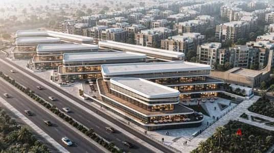 53.5m finished clinic in the Seven Complex project in October Gardens in front of Zewail University with a down payment of 10% and instalments over 7 years