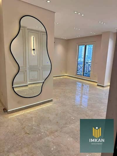 Fully finished apartment for sale in installments over 10 years, 144m, 4th floor, front sea view.