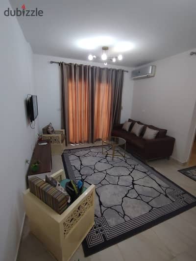 Furnished apartment for rent in Madinaty, B12