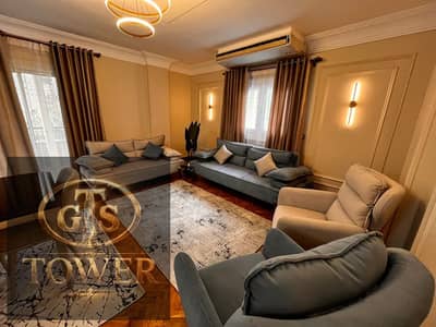 Apartment for rent luxury fully furnished property located in the prime quiet area of Degla Maadi featuring brand new top quality modern electrical appliances full air conditioning high end finishes perfect for comfortable living close to all services