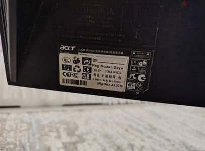 شاشه acer  22 بوصه
