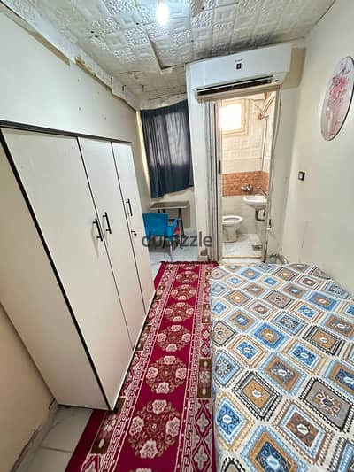 Studio room furnished for rent on the Main Teseen Street directly in New Cairo