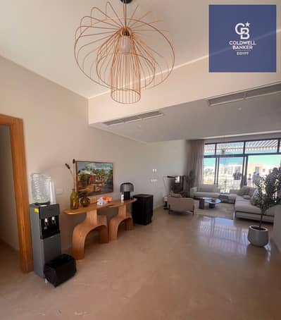 Ground-Floor Garden Chalet for Sale | Down Payment & Installments | Direct Pool View | Fully Finished with Air Conditioners & Kitchen | Silver Sands –