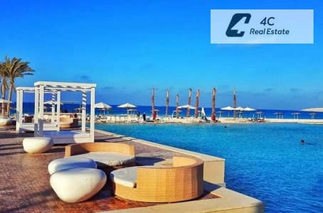 Ready-to-Move Fully Furnished Chalet with a Bahary Sea View, 140 sqm, for Sale at the Lowest Market Price, Resale in Amwaj, near Sidi Abdel Rahman
