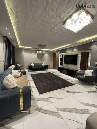 For rent: A newly constructed furnished hotel apartment with hotel finishing, available for daily and monthly rental for families seeking upscale and distinctive living.