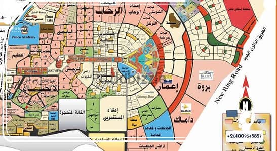 مبني تجاري كامل للبيع في التجمع الخامس منطقة البنوك
