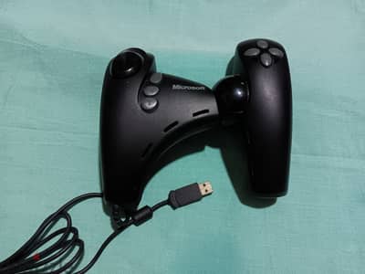 Rare Microsoft SideWinder Strategic Commander USB Gaming Controller