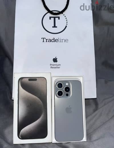 Apple - iPhone 15 Pro (Box) titanium