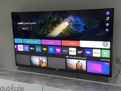 تلفزيون LG Smart 4K – مقاس 65 بوصة بسعر لُقطة استعمال خفيف