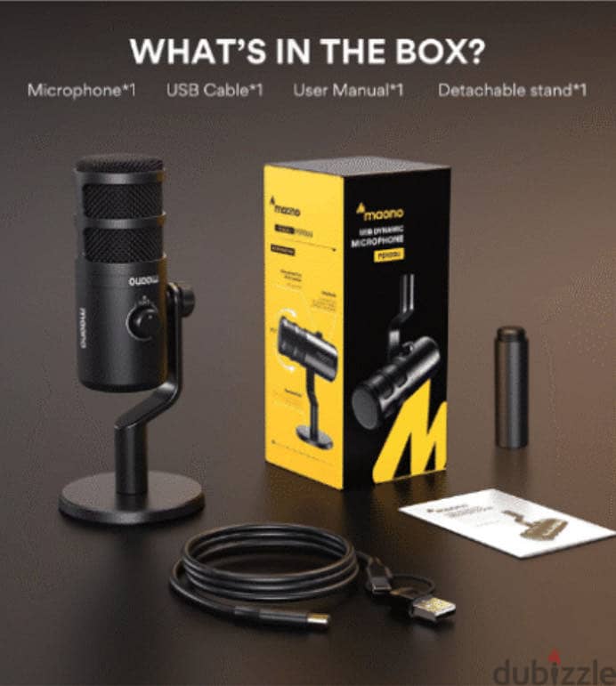 Microphone maono pd100u 3