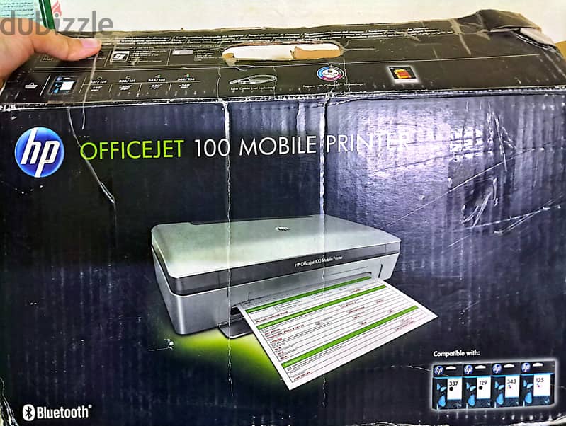 Officejet 100 mobile printer HP طابعة 2