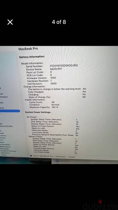 MacBook Pro 2022 16RAM