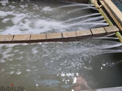 يوجد معدات طباعه مائيه عدة كامله