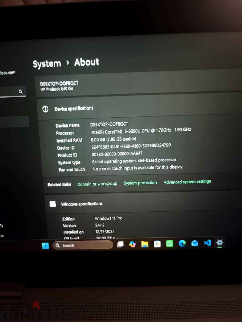 لابتوب hp probook 640 1