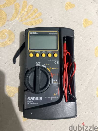 Sanwa digital multimeter original ديجيتال مالتيميتر افوميتر ياباني