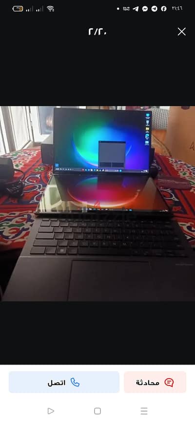 اسوس  2شاشه  بريسوسور . . الترا 9
