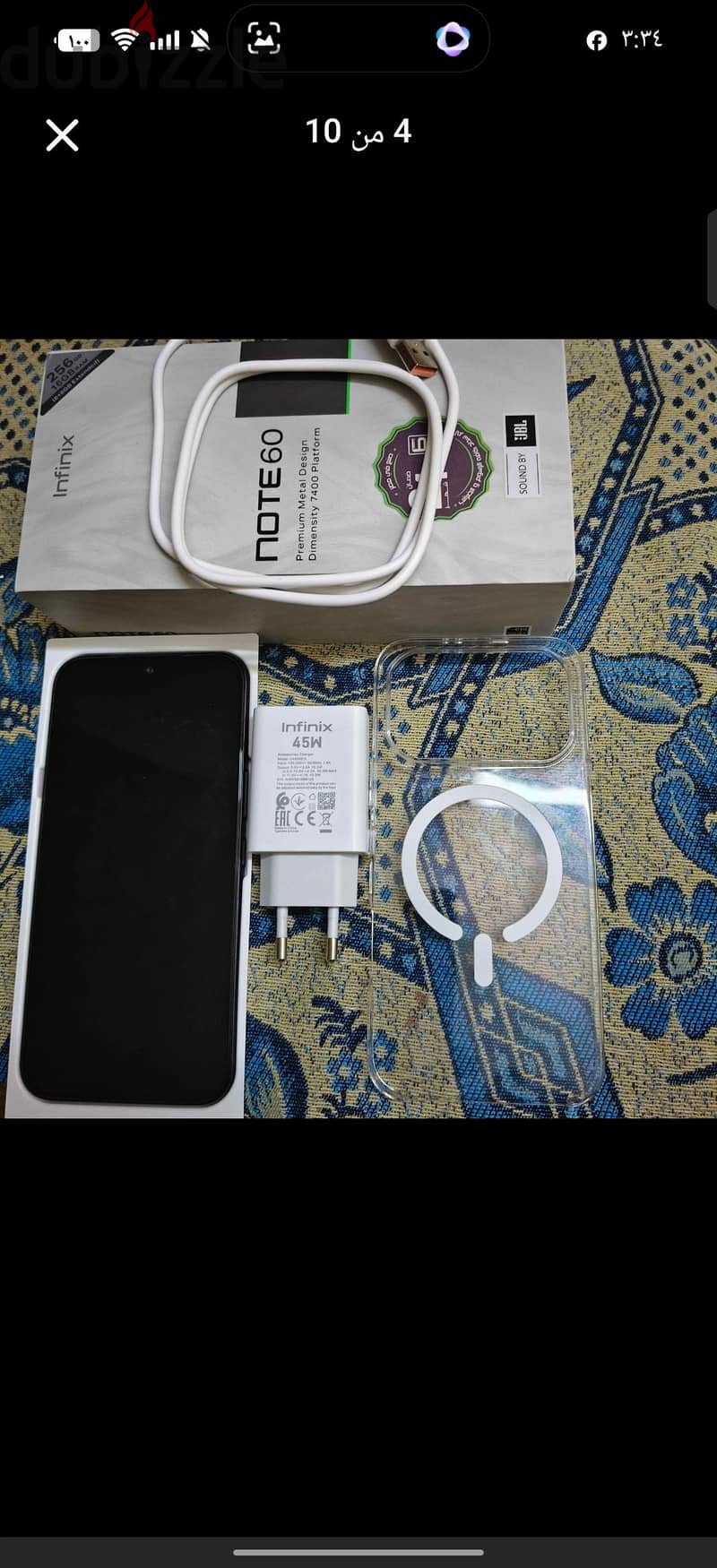 infinx note 60 5