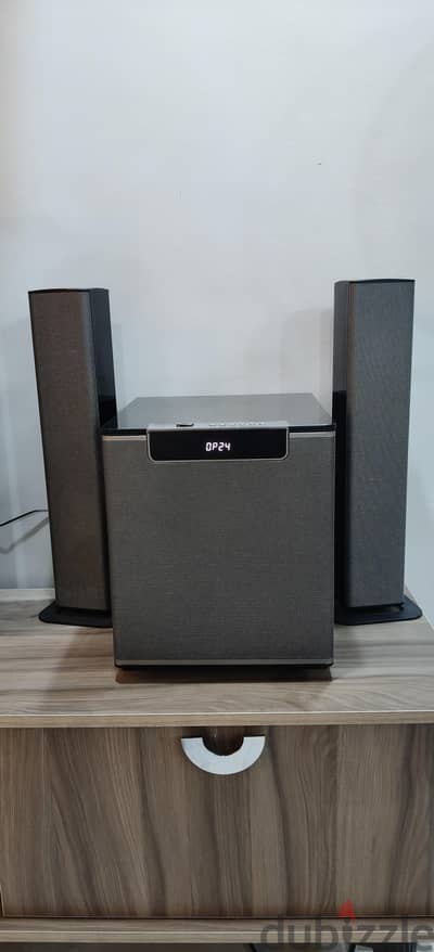 صب ميديا تك MT-737 بحالة ممتازة - صوت جبار وبيس عالي (Bluetooth / USB)