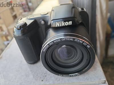 Nikon COOLPIX L320 - زوم 26x مع العلبه والمشتملات