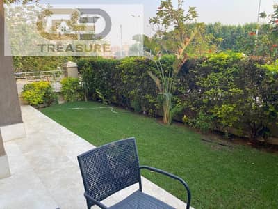 furnished Studio with Garden for rent in The Village - new cairo