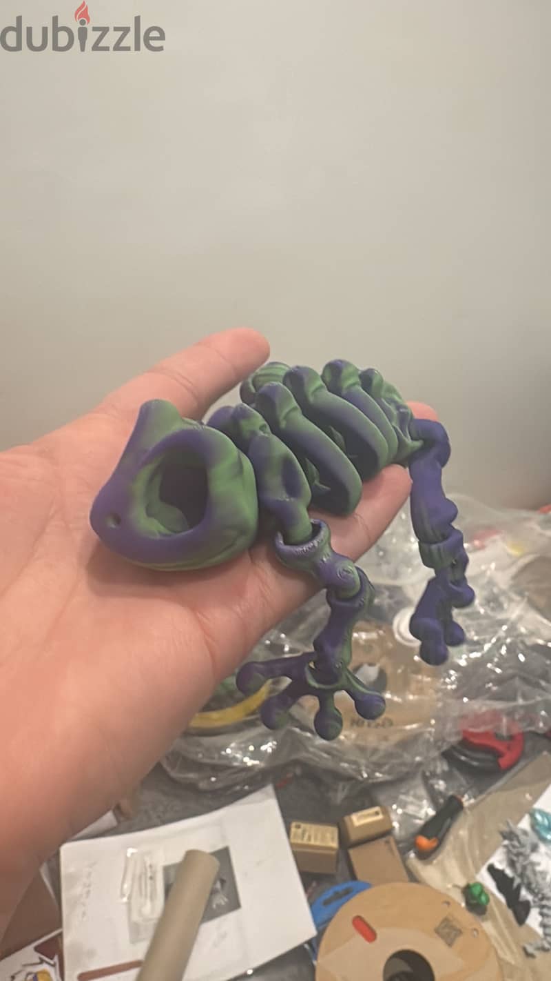 3D printer articulated frog 1