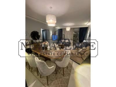 Apartment High end finishing with spanish porcelain belgain HDF and AC and kitchen  in one kattameya