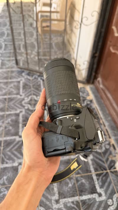 Nikon D5300 + Nikon 70-300mm